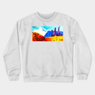 Gila Monster in the Desert Crewneck Sweatshirt